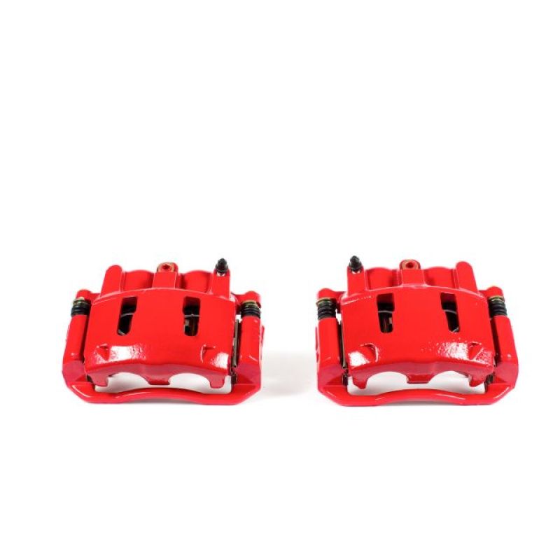 Load image into Gallery viewer, Power Stop 95-01 Ford Explorer Front Red Calipers w/Brackets - Pair
