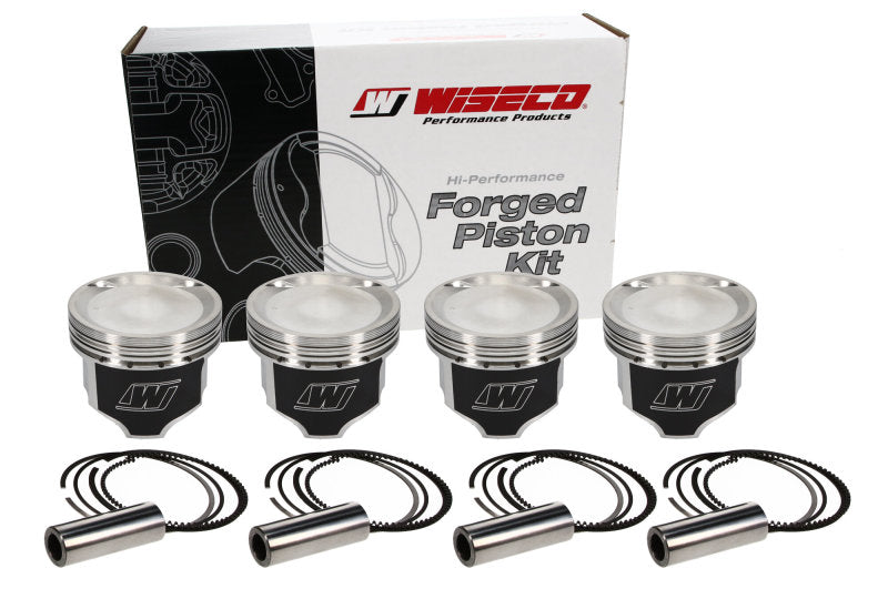 Load image into Gallery viewer, Wiseco Nissan FJ20 90.0mm Bore .040 Oversized -16.7cc Dome Dish Piston Shelf Stock Kit

