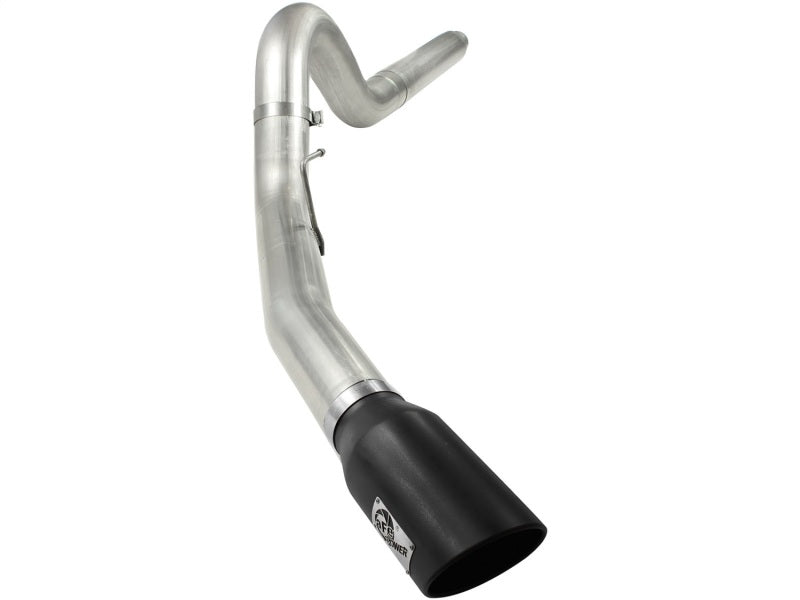 Load image into Gallery viewer, aFe MACHForce XP 5in DPF-Back Stainless Steel Exh Sys, Black tip, Ford Diesel Trucks 08-10 V8-6.4L
