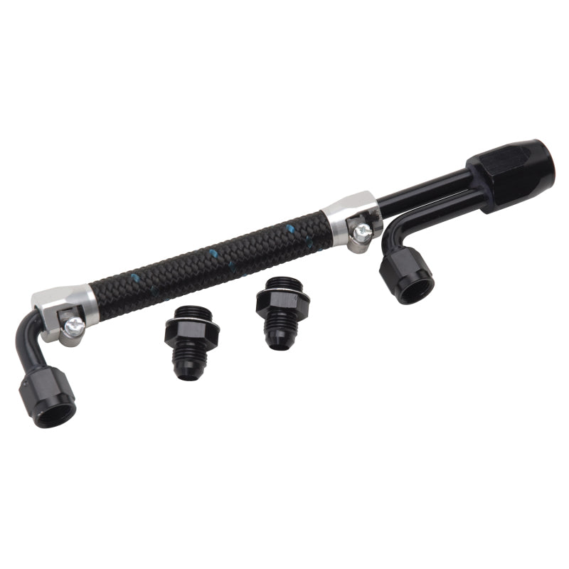 Load image into Gallery viewer, Edelbrock Dual Quad Fuel Line Kit In Clr/Blk Finish
