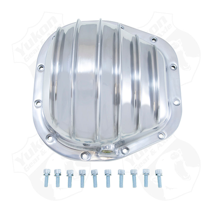 Load image into Gallery viewer, Yukon Gear Polished Aluminum Cover Ford 10.25in and 10.5in Ford

