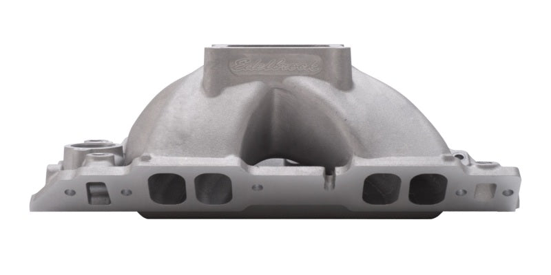 Load image into Gallery viewer, Edelbrock Manifold BBC Short Deck Super Victor 565 Conventional Rect Port Heads
