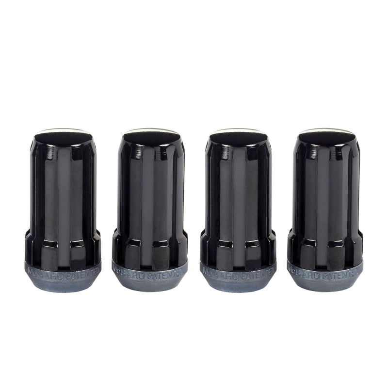 Load image into Gallery viewer, McGard SplineDrive Lug Nut (Cone Seat) 1/2-20 / 1.60in. Length (4-Pack) - Black (Req. Tool)
