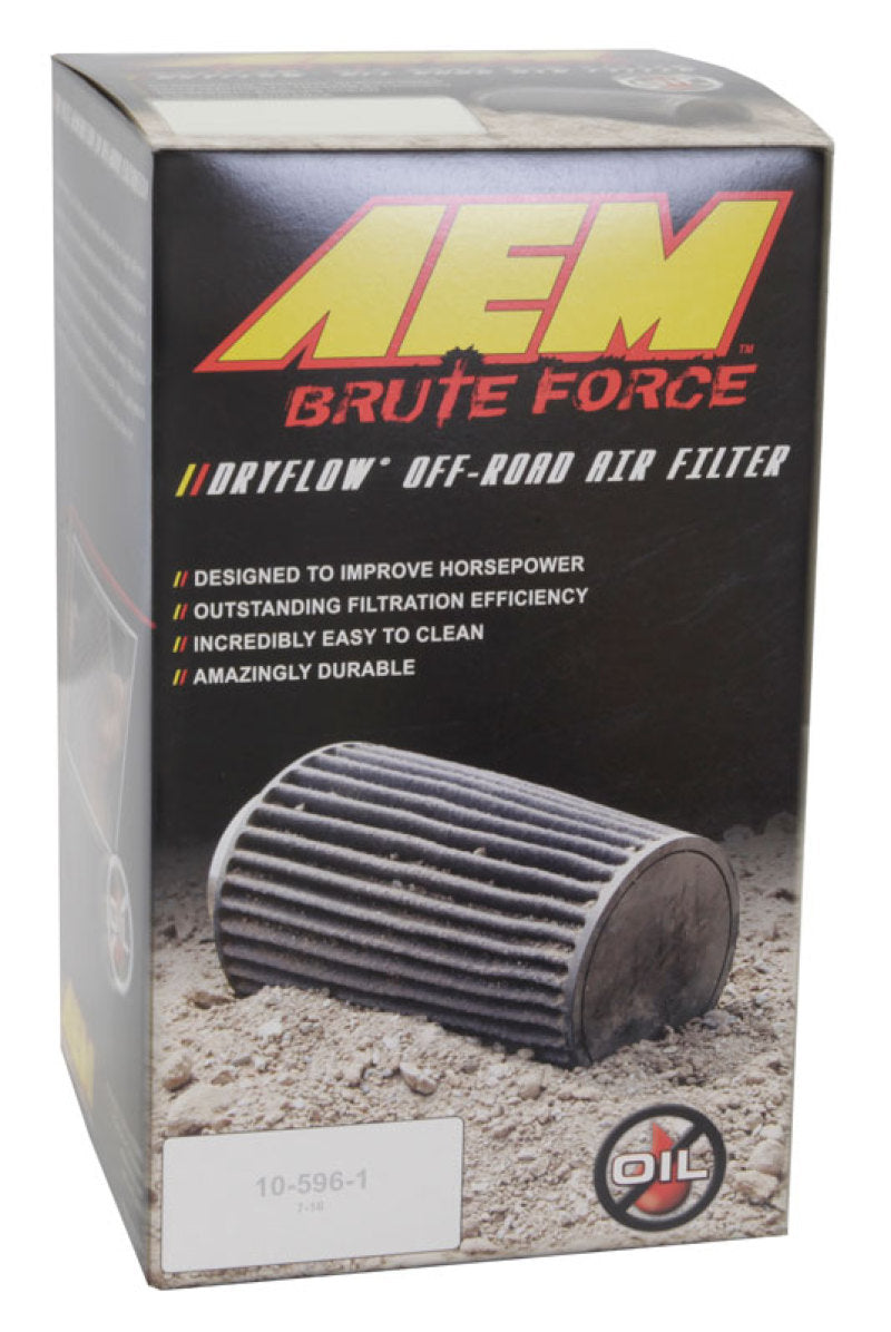 Load image into Gallery viewer, AEM 3.5 in x 9 in Dryflow Conical Air Filter
