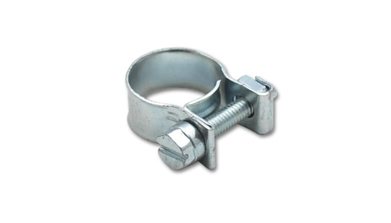 Load image into Gallery viewer, Vibrant Fuel Injector Style Mini Hose Clamps 10-12mm clamping range Pk of 10 Zinc Plated Mild Steel
