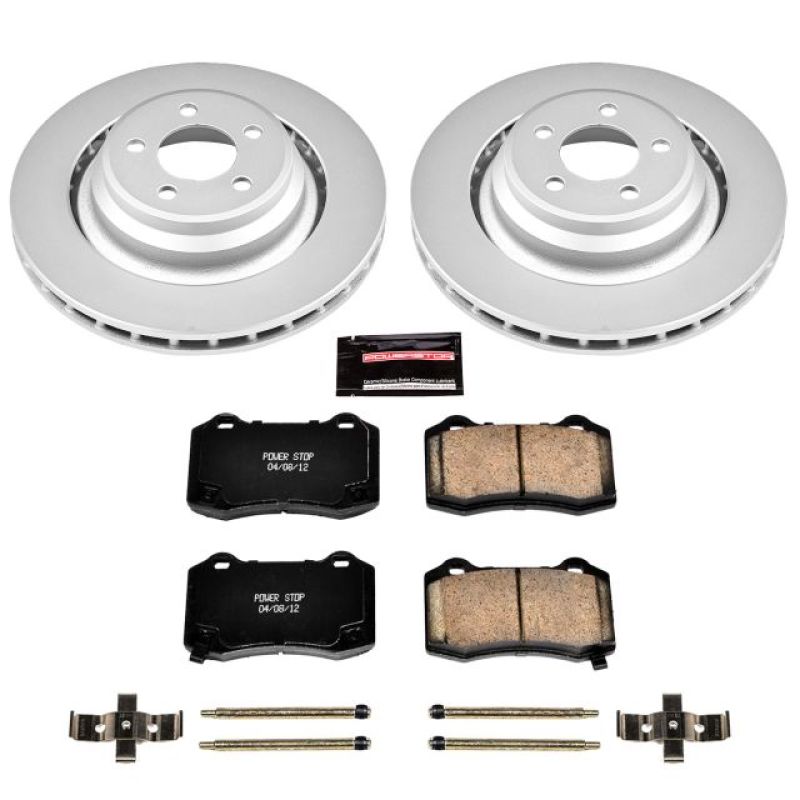 Load image into Gallery viewer, Power Stop 05-10 Chrysler 300 Rear Z17 Evolution Geomet Coated Brake Kit
