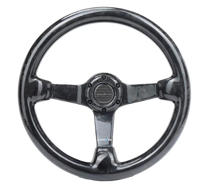 Load image into Gallery viewer, NRG Forged Carbon Fiber Steering Wheel (350mm / 3in. Deep)
