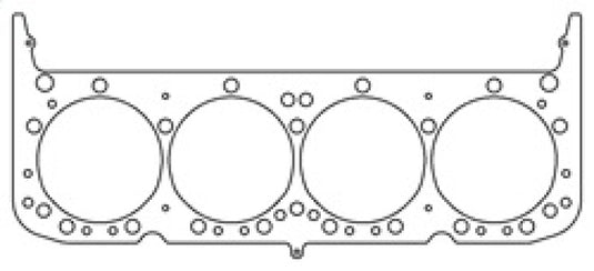 Cometic GM Small Block 4.080 inch Bore .040 inch MLS Head Gasket w/ Valve Pockets