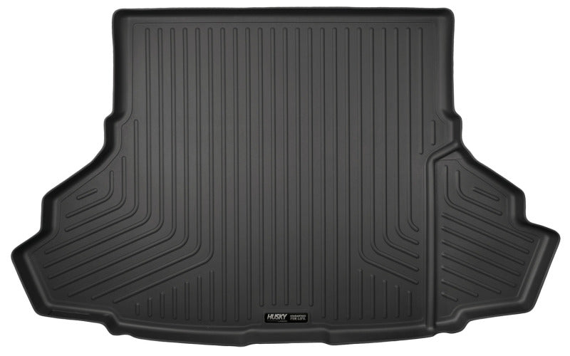 Load image into Gallery viewer, Husky Liners 15-22 Ford Mustang Coupe WeatherBeater Black Trunk Liner
