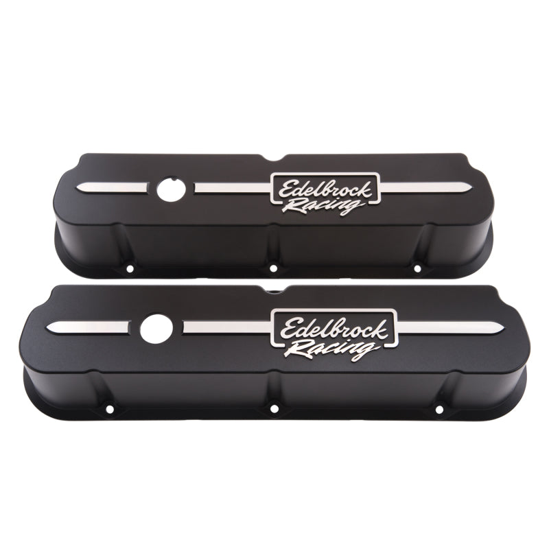 Load image into Gallery viewer, Edelbrock Valve Cover Racing Series Ford 289-302-351W CI V8 Tall Black
