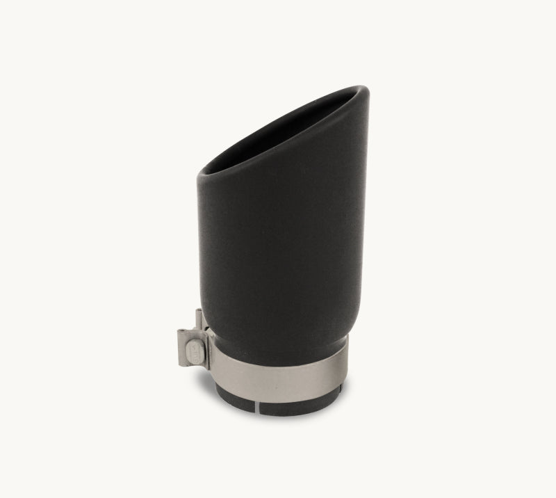 Load image into Gallery viewer, Go Rhino Exhaust Tip - Black - ID 4in x L 10in x OD 5in
