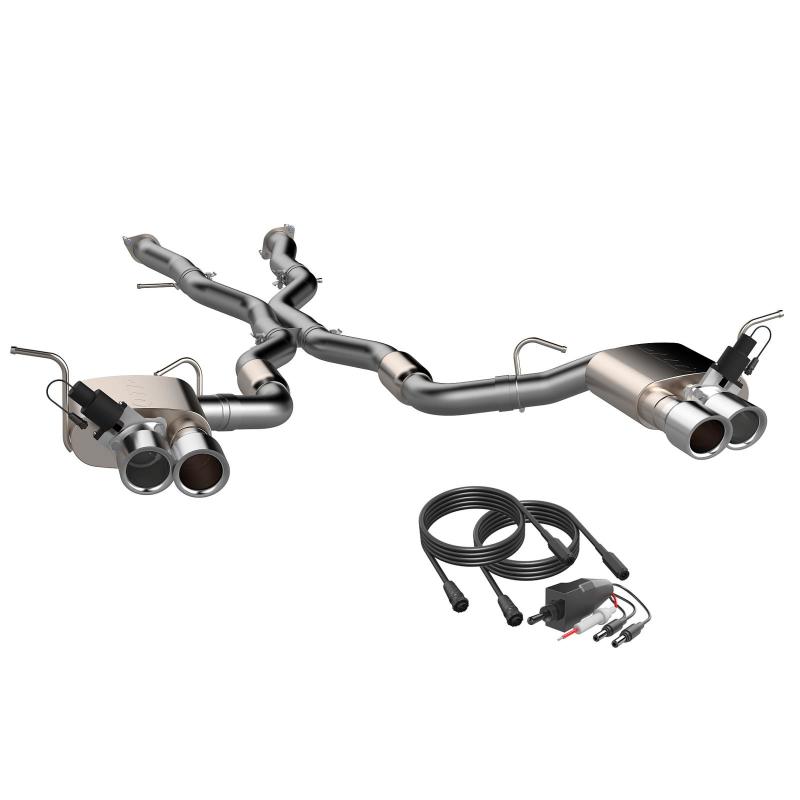Load image into Gallery viewer, 2018-2022 Jeep Grand Cherokee Trackhawk QTP Screamer Cat Back
