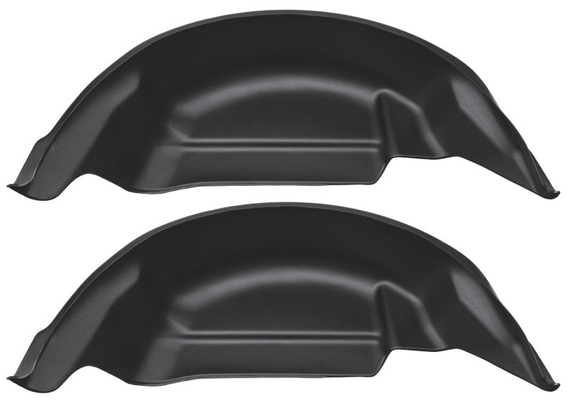 Load image into Gallery viewer, Husky Liners 15-20 Ford F-150 Black Rear Wheel Well Guards
