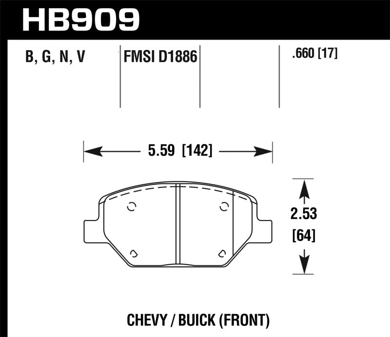 Load image into Gallery viewer, Hawk 16-18 Chevrolet Camaro LTS Street Front Brake Pads
