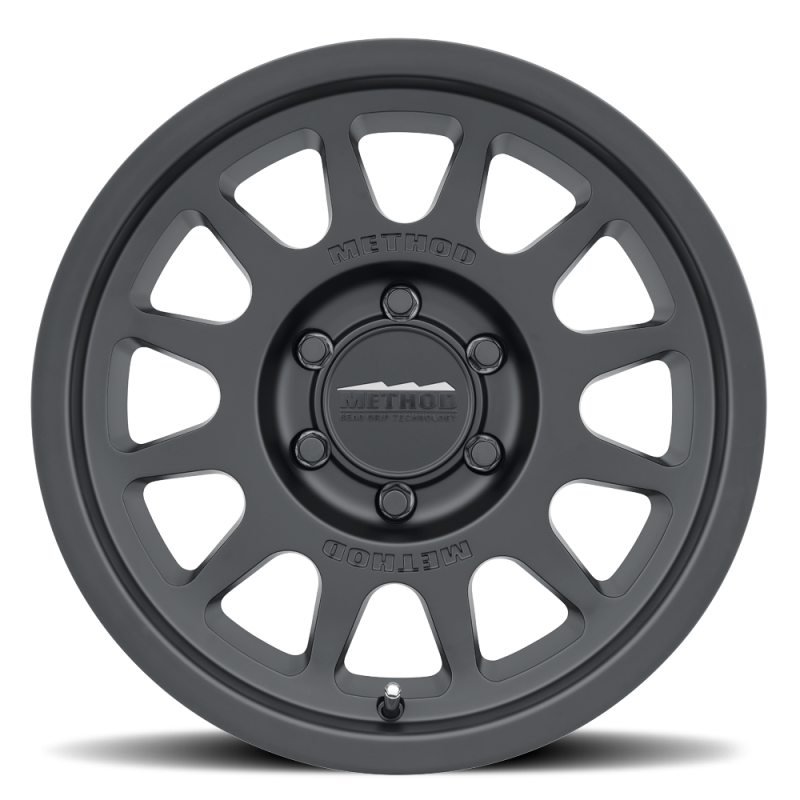 Load image into Gallery viewer, Method MR703 16x8 0mm Offset 6x5.5 106.25mm CB Matte Black Wheel

