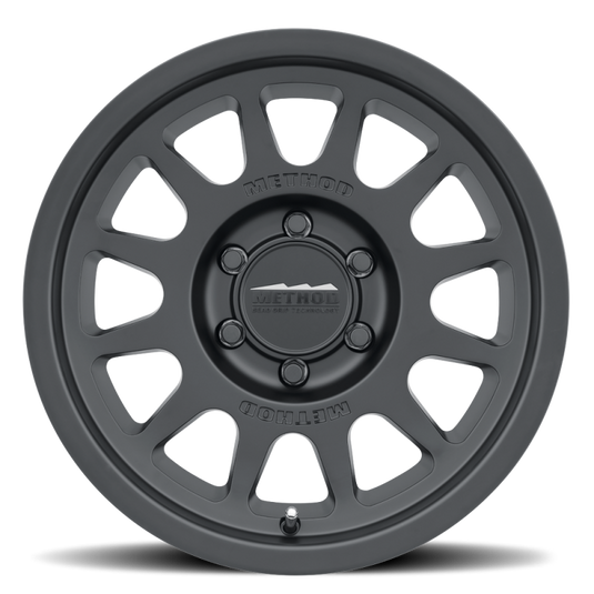 Method MR703 16x8 0mm Offset 6x5.5 106.25mm CB Matte Black Wheel