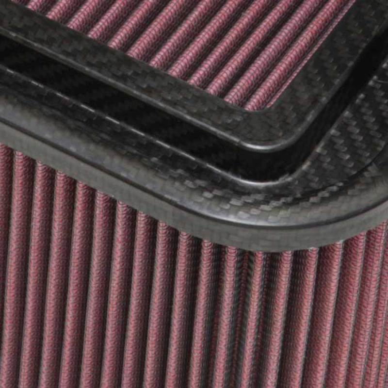 Load image into Gallery viewer, K&amp;N Custom Racing Assembly 19in x 6.5in Carbon Fiber Air Filter
