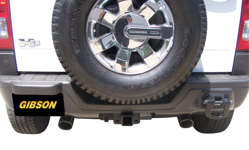 Load image into Gallery viewer, Gibson 07-10 Hummer H3 Base 3.7L 2.5in Cat-Back Dual Split Exhaust - Aluminized
