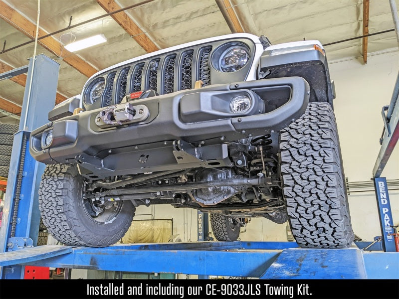 Load image into Gallery viewer, RockJock JL/JT Winch Plate Kit Steel Bumper
