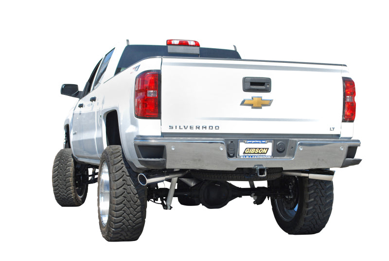 Load image into Gallery viewer, Gibson 14-18 GMC Sierra 1500 Denali 6.2L 3.5in/2.25in Cat-Back Dual Extreme Exhaust - Stainless
