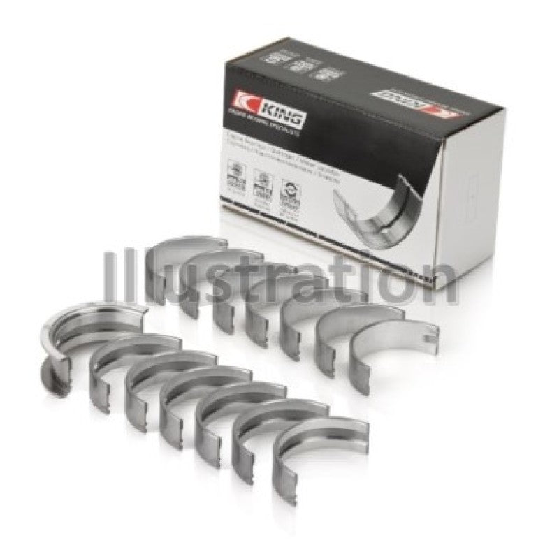 Load image into Gallery viewer, King Engine Bearings BMW N57 D30 A/B/C/N57N/N57S Main Bearing Set - Size +0.25mm
