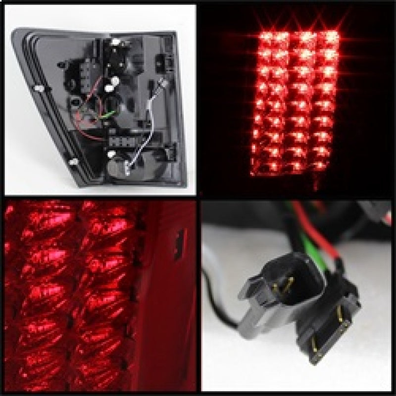 Load image into Gallery viewer, Spyder Jeep Grand Cherokee 07-10 LED Tail Lights Red Clear ALT-YD-JGC07-LED-RC
