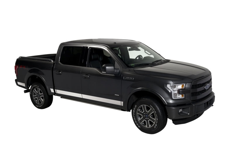 Load image into Gallery viewer, Putco 15-20 Ford F-150 Super Crew Cab 5.5ft Short Box (4.25in Tall - 12pcs) SS Rocker Panels
