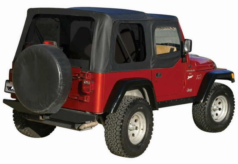 Load image into Gallery viewer, Rampage 1997-2006 Jeep Wrangler(TJ) OEM Replacement Top - Black Diamond
