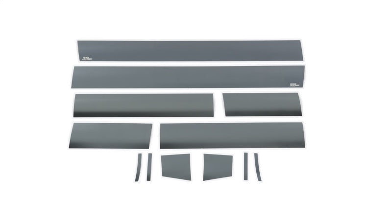 Load image into Gallery viewer, Putco 07-13 GMC Sierra Extended Cab 6.5ft Short Box - 6in - 12pcs Black Platinum Rocker Panels
