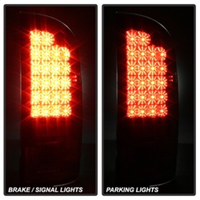 Load image into Gallery viewer, Spyder Dodge Ram 07-08 1500/Ram 07-09 2500/3500 LED Tail Lights Smoke ALT-YD-DRAM06-LED-SM
