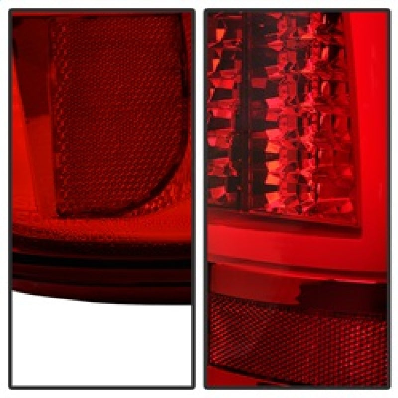 Load image into Gallery viewer, Spyder Chevy Silverado 1500/2500 03-06 Version 2 LED Tail Lights - Red Clear ALT-YD-CS03V2-LED-RC
