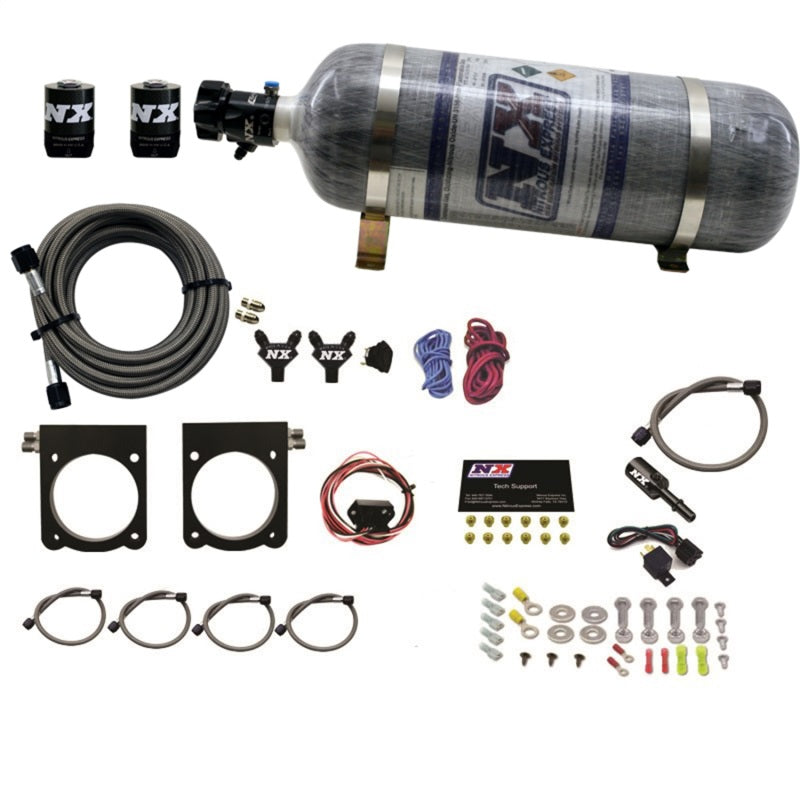 Load image into Gallery viewer, Nitrous Express 13-17 Dodge Viper (Gen-V) Nitrous Plate Kit (50-400HP) w/12lb Bottle
