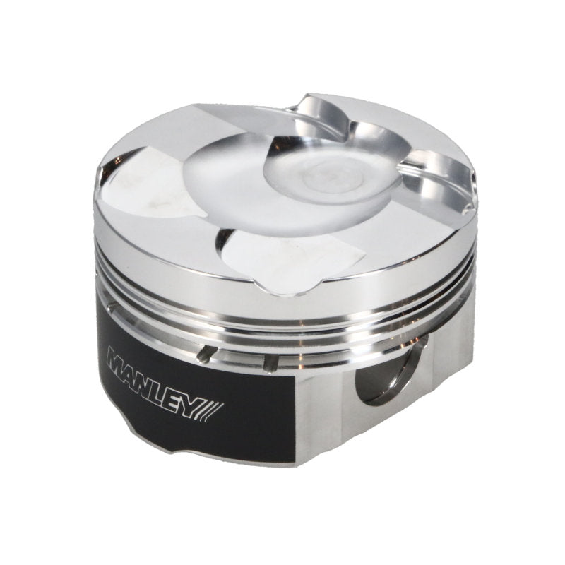Load image into Gallery viewer, Manley 15+ Subaru FA20 WRX 86.50mm +.5mm Bore 10:1 Dish Piston Set with Rings
