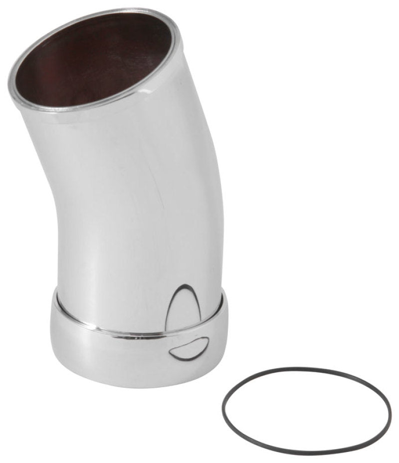 Load image into Gallery viewer, Spectre Universal Intake Elbow Tube (ABS) w/Collar 3in. OD / 22 Degree - Chrome
