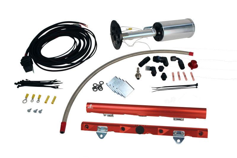 Load image into Gallery viewer, Aeromotive C6 Corvette Fuel System - Eliminator/LS7 Rails/Wire Kit/Fittings
