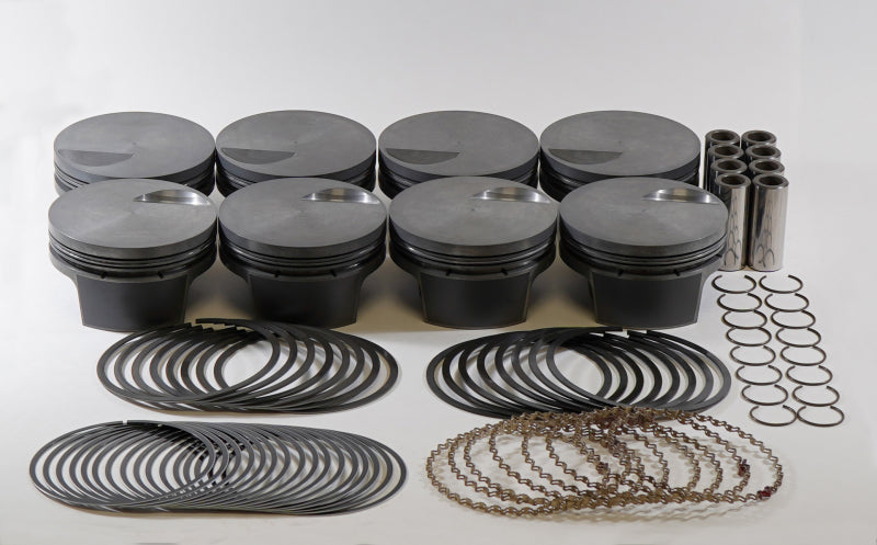 Load image into Gallery viewer, Mahle MS Piston Set BBC Mar 509ci 4.50in Bore 4in Stroke 6.135in Rod 0.990 Pin -3cc 9.0 CR Set of 8
