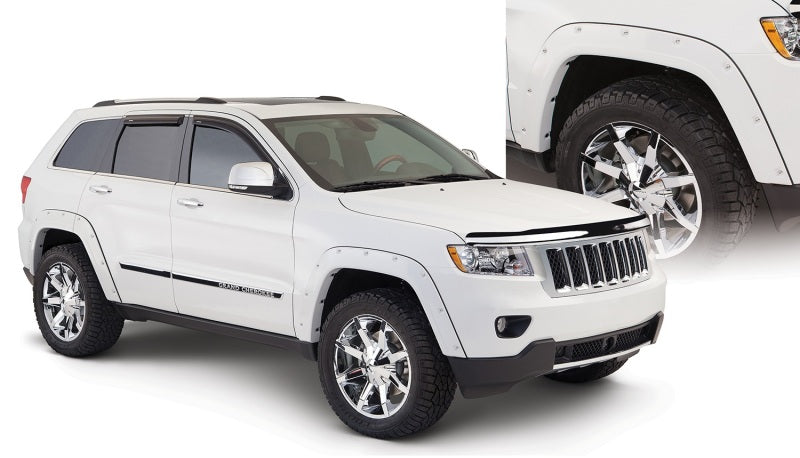 Load image into Gallery viewer, Bushwacker 11-18 Jeep Grand Cherokee Pocket Style Flares 4pc Does Not Fit SRT8 - Black
