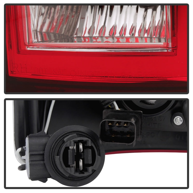 Load image into Gallery viewer, xTune Dodge Ram 02-06 1500 / Ram 2500/3500 03-06 LED Tail Light Red Clear ALT-JH-DR02-LED-RC
