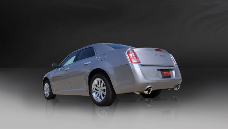 Load image into Gallery viewer, Corsa 2005-2010 Dodge Charger No Towing Hitch R/T 5.7L V8 Polished Xtreme Cat-Back Exhaust
