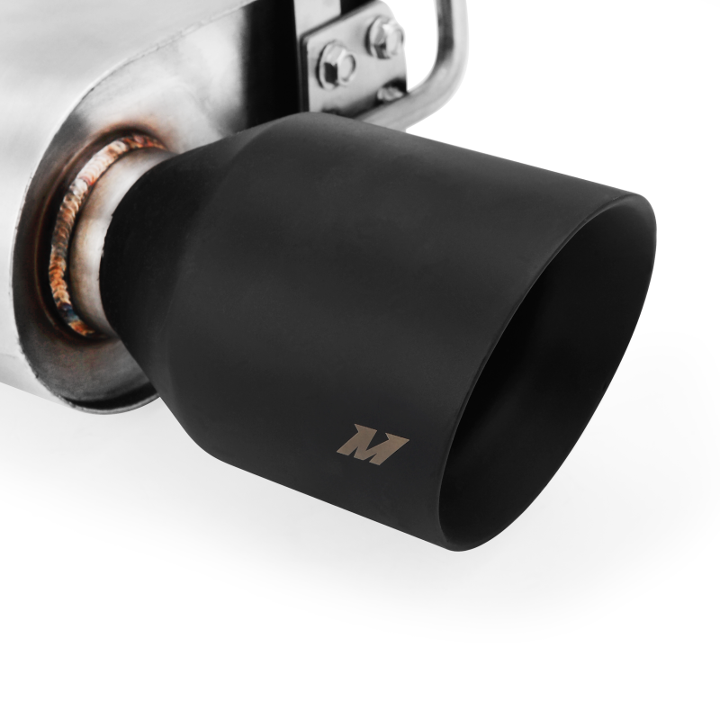 Load image into Gallery viewer, Mishimoto 2015+ Ford Mustang GT Street Axleback Exhaust w/ Black Tips
