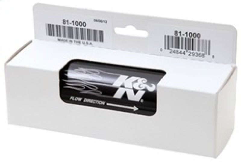 Load image into Gallery viewer, K&amp;N 2in OD x 6in L 6AN 25 Micron In-Line Fuel/Oil Filter
