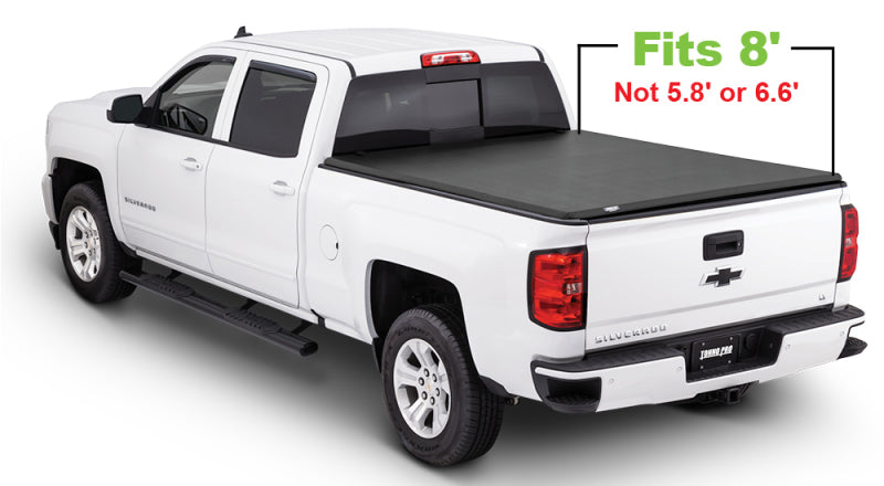 Load image into Gallery viewer, Tonno Pro 14-19 Chevy Silverado 1500 8ft Fleetside Tonno Fold Tri-Fold Tonneau Cover
