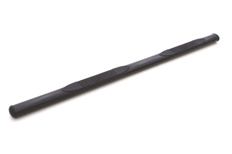 Load image into Gallery viewer, Lund 99-13 Chevy Silverado 1500 Ext. Cab 4in. Oval Straight Steel Nerf Bars - Black
