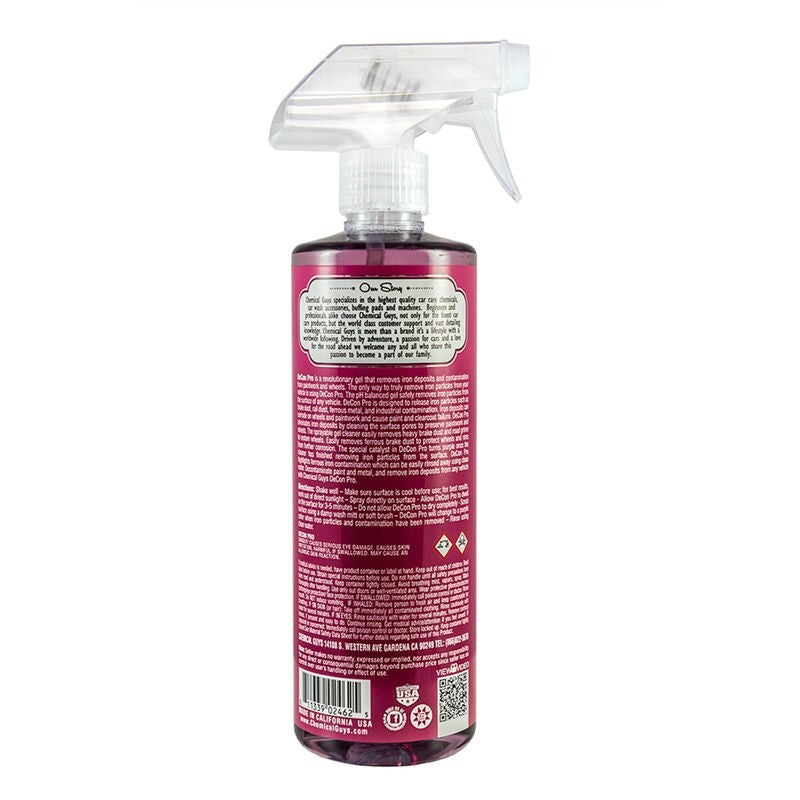 Load image into Gallery viewer, Chemical Guys DeCon Pro Iron Remover &amp; Wheel Cleaner - 16oz
