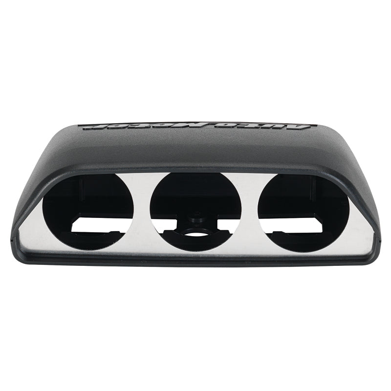 Load image into Gallery viewer, Autometer 08-11 Dodge Challenger Black Triple Dash Pod
