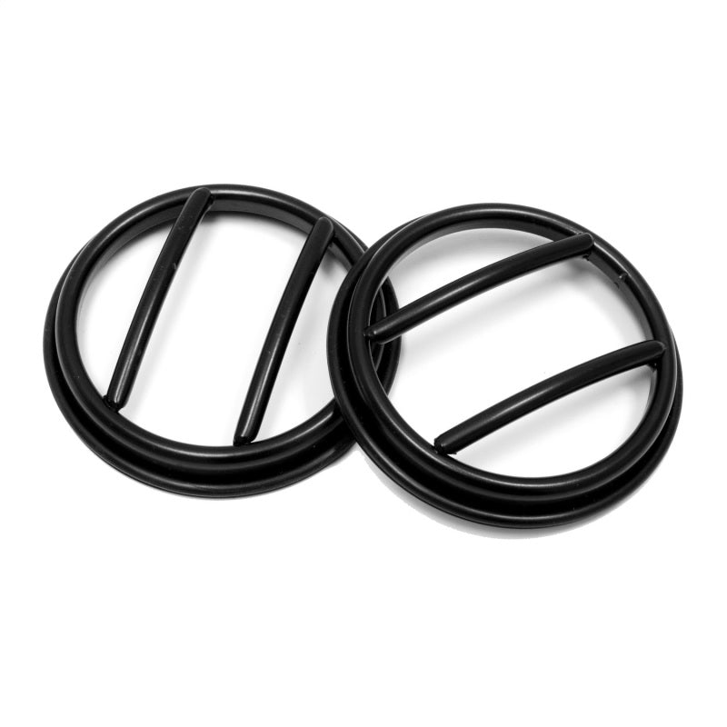 Load image into Gallery viewer, Rugged Ridge 07-18 Jeep Wrangler JK Black Fog Light Euro Guards
