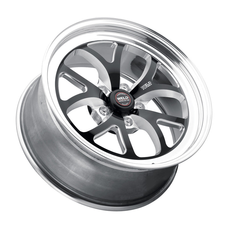 Load image into Gallery viewer, Weld S76 15x9.33 / 5x4.75 BP / 5.5in. BS Black Wheel (Low Pad) - Non-Beadlock
