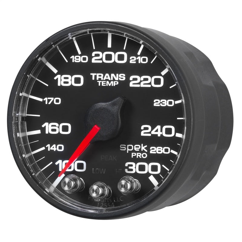 Load image into Gallery viewer, Autometer Spek-Pro 52.4mm 100-300 Deg F Digital Stepper Motor Trans Temp Gauge

