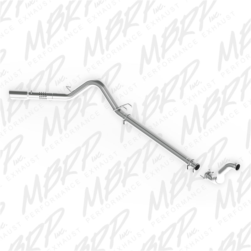 Load image into Gallery viewer, MBRP 08-10 Ford 6.4L F250/350/450 4 inch Filter Back Single Side Exit Aluminum and Down Pipe

