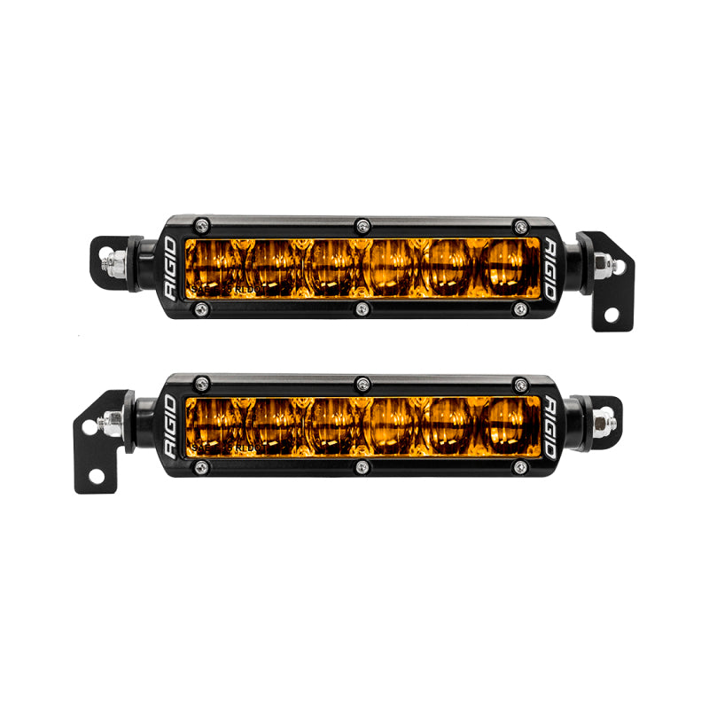 Load image into Gallery viewer, Rigid Industries 2022+ Toyota Tundra 6in SR-Series Selective Yellow Fog Light Kit
